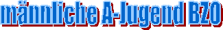 mnnliche A-Jugend BZO
